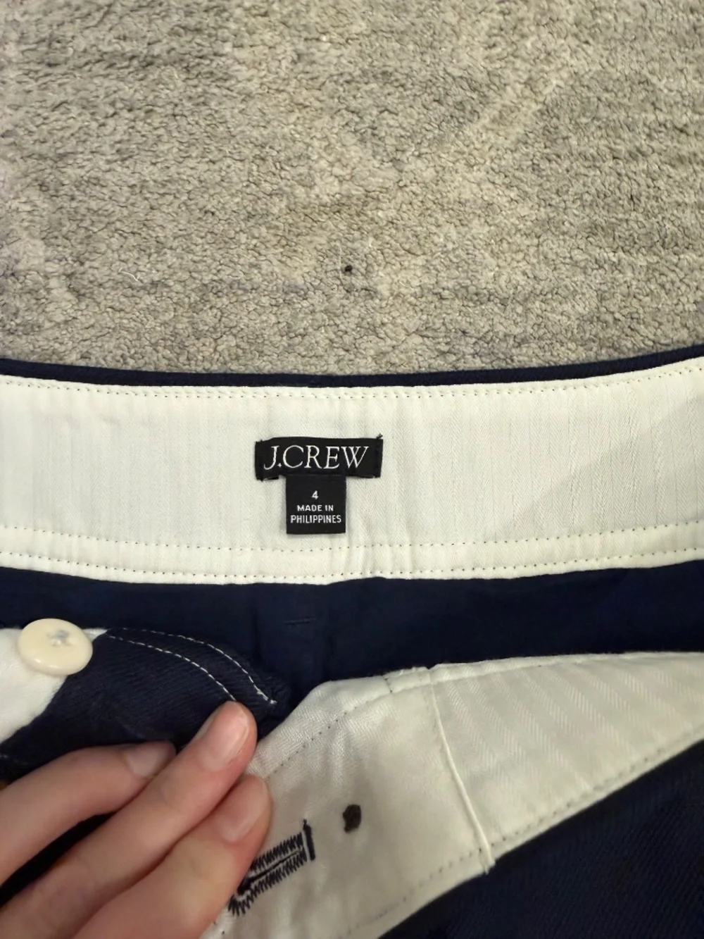 J Crew Navy Shorts